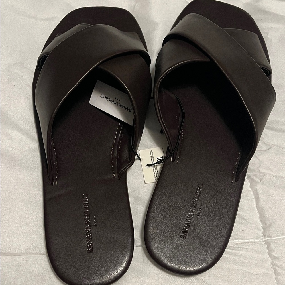 Banana Republic Women's Dark Brown Sandals - Picture 3 of 12